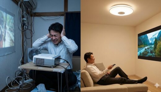 Aladdin X2 Plus vs 格安プロジェクター｜3万円の中華プロジェクターで妥協すると後悔する理由