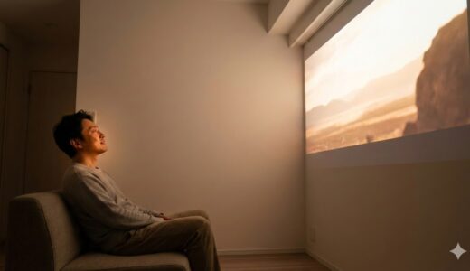 Aladdin X2 Plus vs 4Kテレビ｜画質は劣る？「壁に投影する」ことの没入感と画質のリアルな評価
