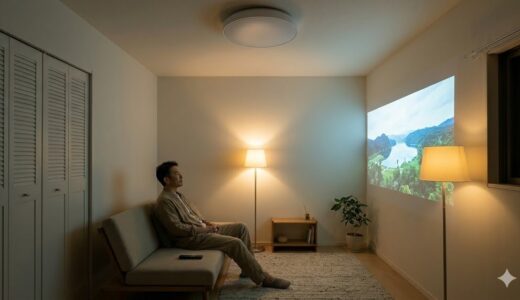 部屋の角（コーナー）への設置｜レンズシフト機能で正面以外から投影する方法と限界