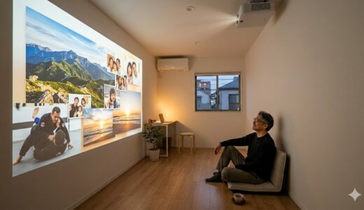 【フォトメモリーズ機能】スマホの写真を壁に飾る「デジタルフォトフレーム」としての使い方