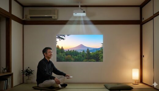 【梁（はり）問題】天井に段差がある部屋の対処法｜画面サイズ調整（台形補正）でどこまでカバーできる？