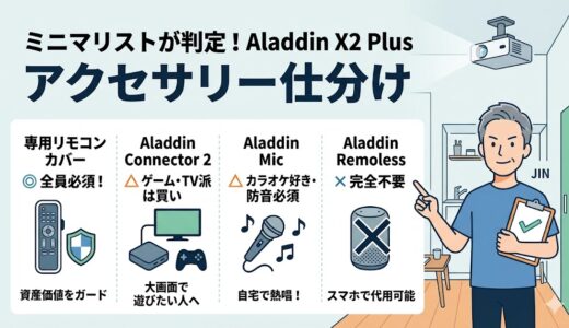【アクセサリ】一緒に買うべきものリスト｜Connector、マイク、リモコンカバー…本当に必要なのはどれ？