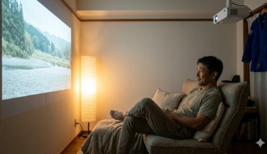目が疲れる？酔う？★大画面プロジェクター特有の「プロジェクター酔い」対策と適切な距離は