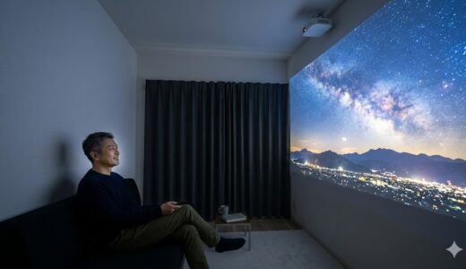 「画面が暗い」と感じる瞬間★700ANSIルーメンの限界と、それをカバーする視聴環境作り